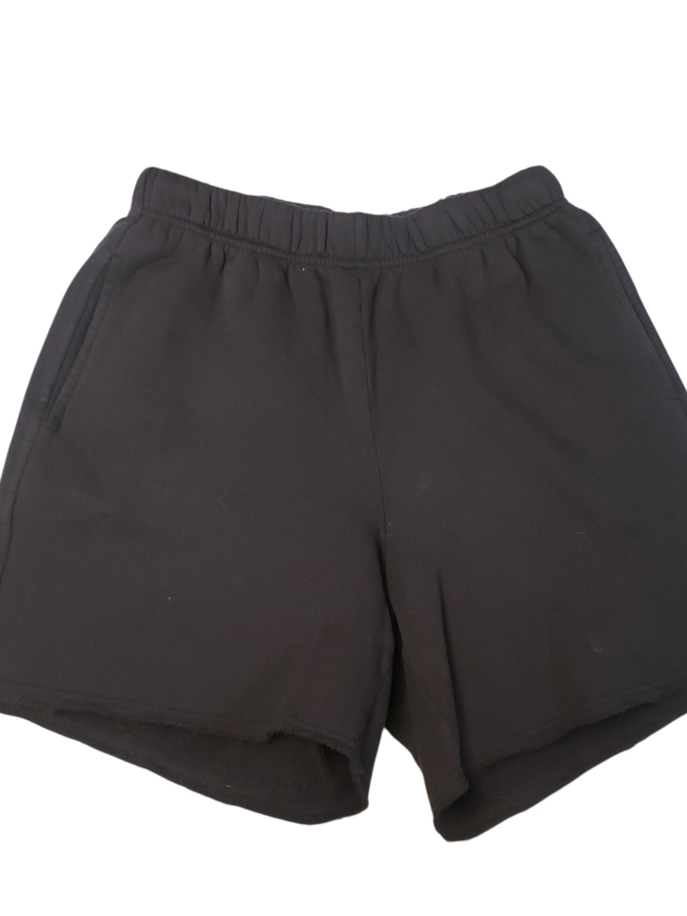 Good American Women's Shorts Black  100% Cotton Size 1 /S